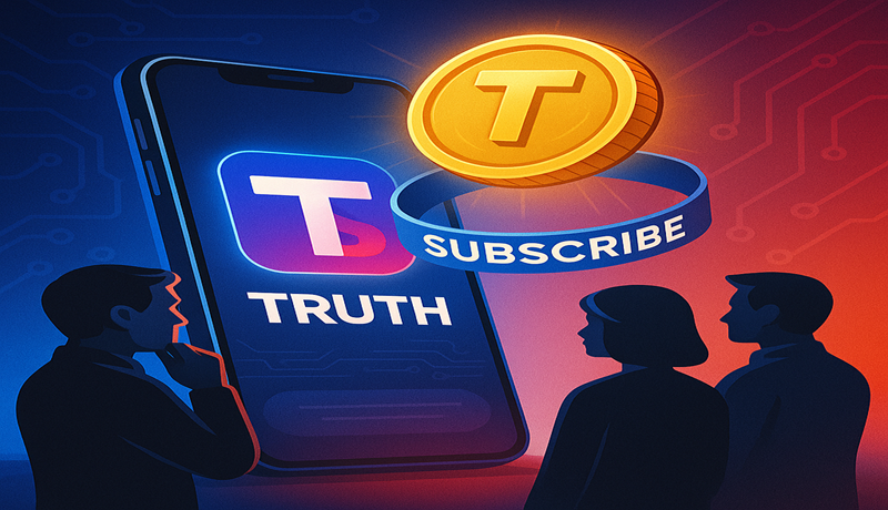 트럼프의 SNS 플랫폼 Truth Social 이
“프리미엄 구독료를 자체 토큰으로 받을 것”을 내부 검토 중이라는 보도가 나왔습니다.
웹3 SNS 모델 → 콘텐츠·후원·광고 모델 재편 조짐.
규제 리스크(SEC·증권성 판단)와 기술 구현 방식이 관건.
📌 정치권 플랫폼도 토큰 경제를 탑재한다면, ‘정치 X 크립토’ 결합이 가속화될 수 있습니다.