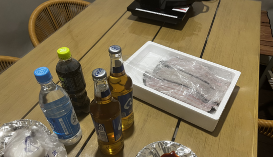 장어 조리전