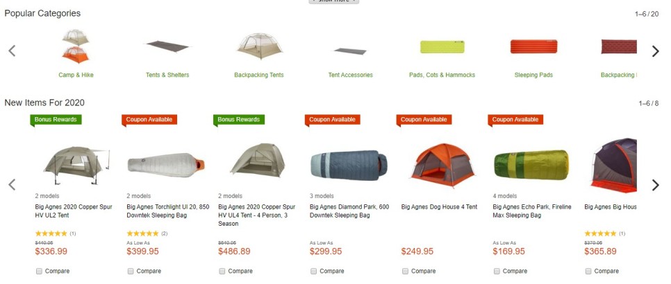  캠프세이버 CAMPSAVER 빅아그네스 BIG AGNES 캠핑 전품목 세일