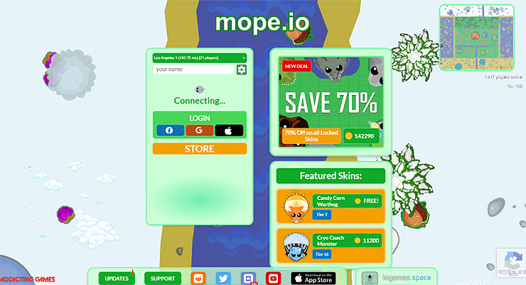 mope-io-인트로-장면