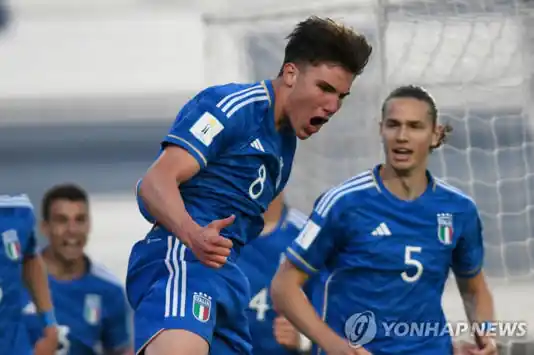 FIFA U-20 월드컵에서 4강 전 상대인 이탈리아 선수들 (출처: 연합뉴스)