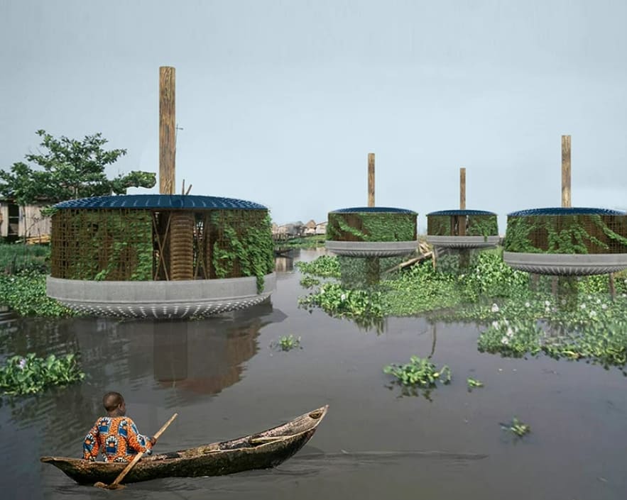 복어 닮은 해수면 상승에 적응하는 스마트 하우스 시스템 VIDEO: sajjad navidi proposes a system of smart houses that adapts to rising sea levels