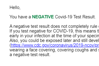 CVS에서 Covid PCR 검사하기 ( 결과가 하루만에 나온다. )