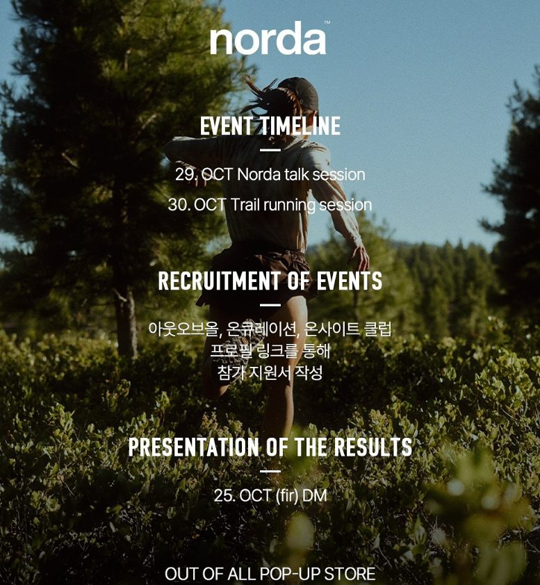 norda pop-up