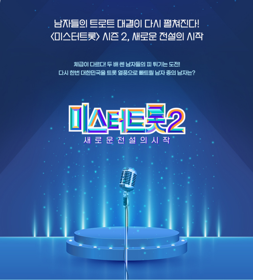  미스터트롯2 투표 참여하기