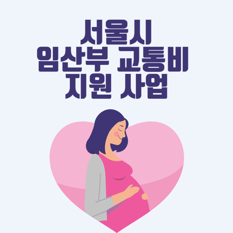 임산부 교통비 지원 사업 신청방법