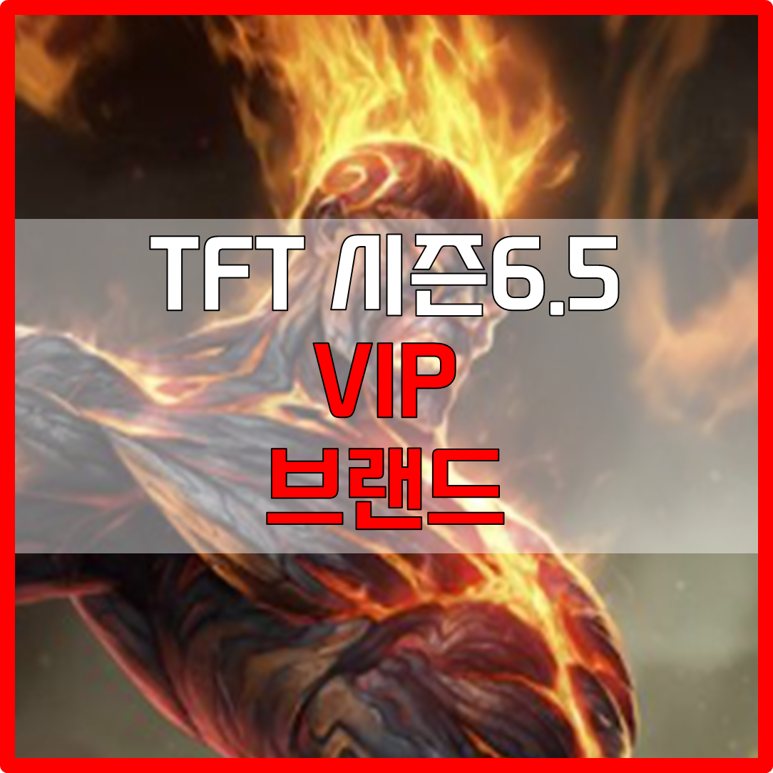  롤체 시즌6.5 VIP 브랜드 덱