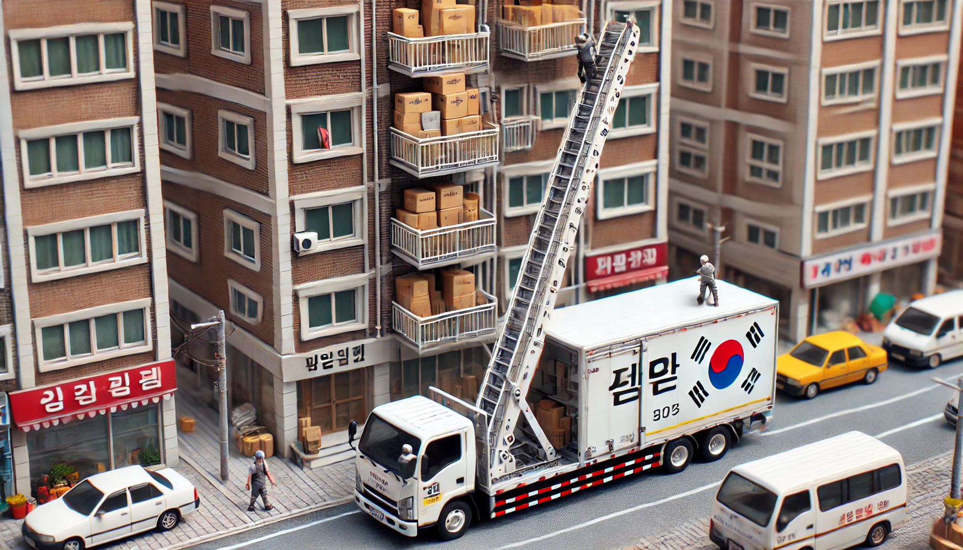 사다리차 이사 비용과 절차