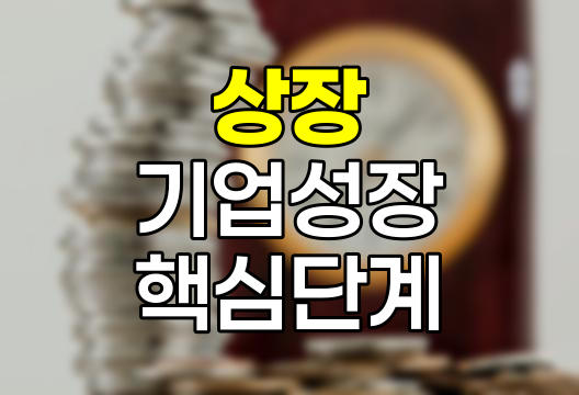 상장의 세계, 기업 성장의 핵심 단계