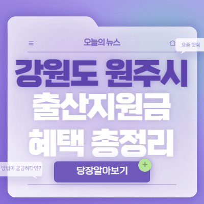 강원도-원주시-출산지원금