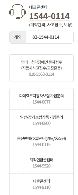  kb 자동차 보험 전화번호 총정리 상황에 따른 콜센터 문의
