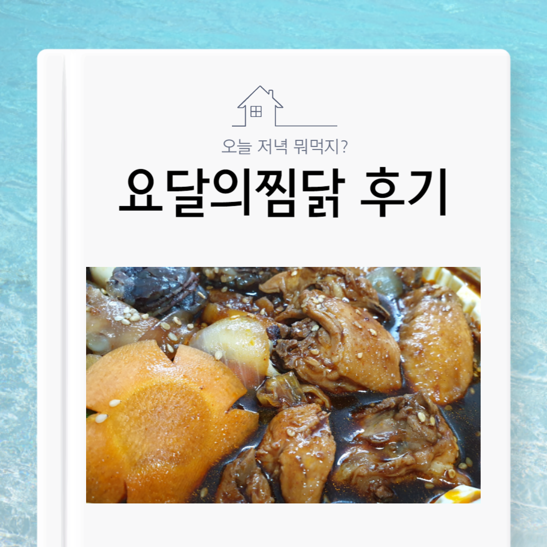  요달의찜닭 경산맛집 배달의민족 배달 후기