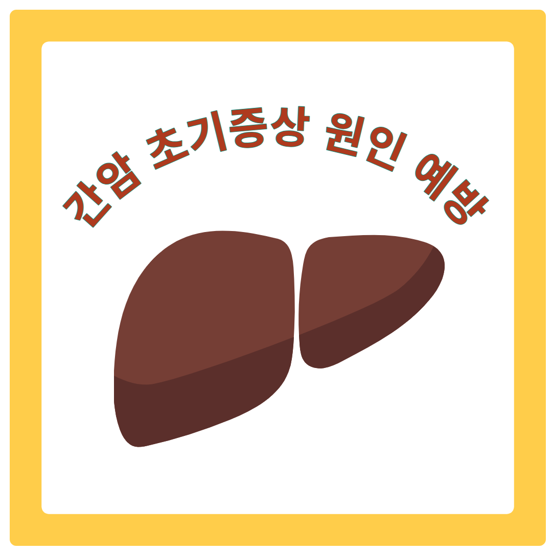  간암 초기 증상 알아보기: 조기 발견과 예방을 위한 가이드