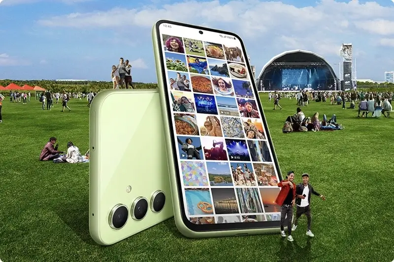 삼성-갤럭시-A54-5G-사진-앱을-실행하는-모습