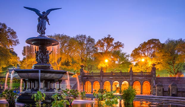 베데스다 테라스와 분수대 Bethesda Terrace and Fountain