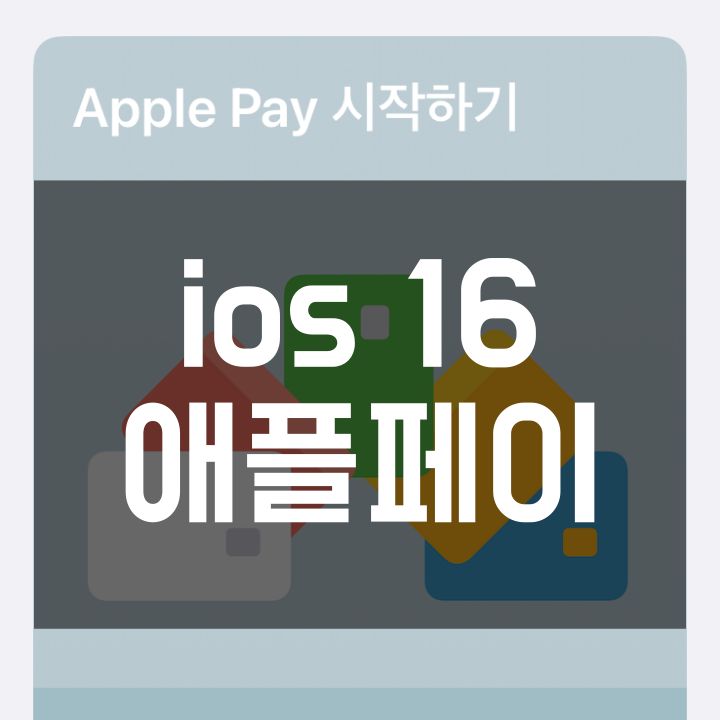 ios 16 애플페이 썸네일