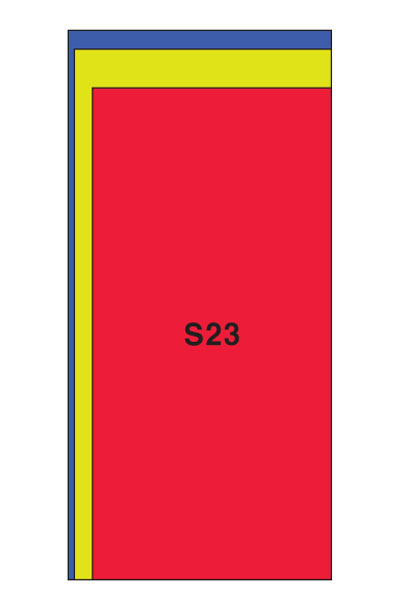 삼성 갤럭시S23 크기 비교