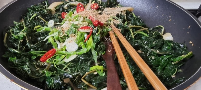 7월제철반찬 깻잎순나물볶음 17