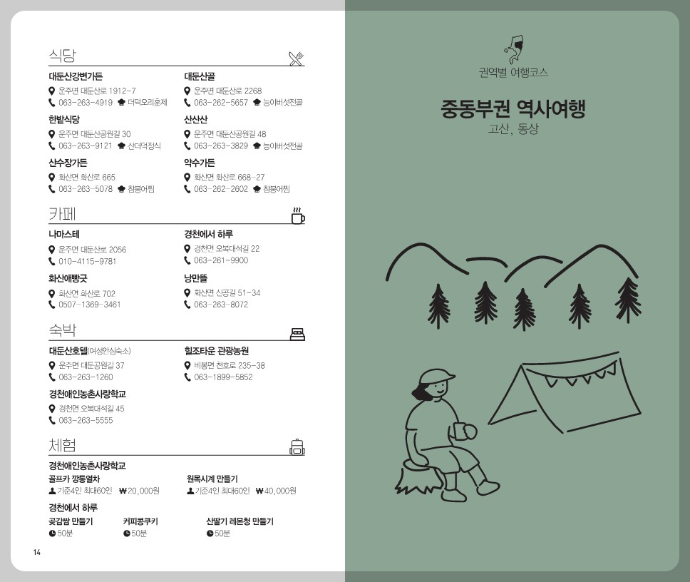 북부권 자연여행3 / 중동부권 역사여행