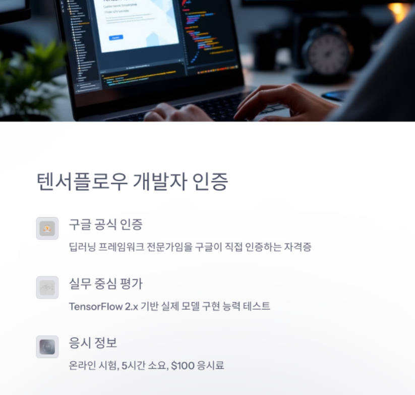 텐서플로우 개발자 인증