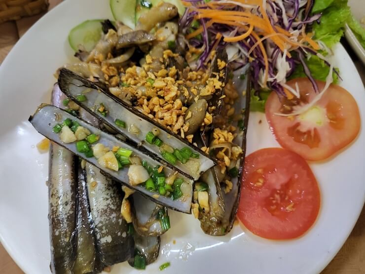 나트랑맛집, 동호콴 맛조개 요리