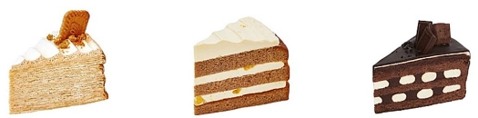 빌리엔젤 메뉴 애플 시나몬 크레이프 꿀 고구마 쇼콜라 봉봉 조각 케이크 케익