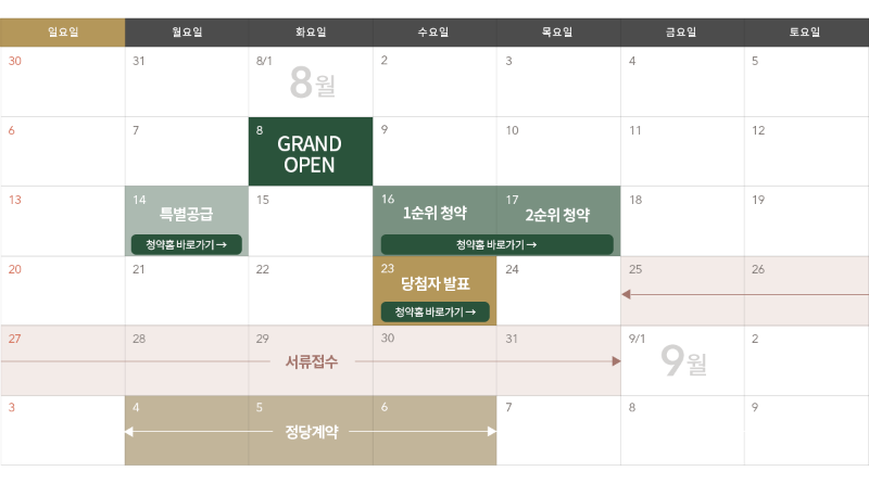 청약일정