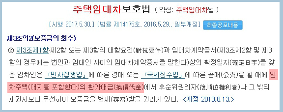 주택임대차보호법3조의2설명