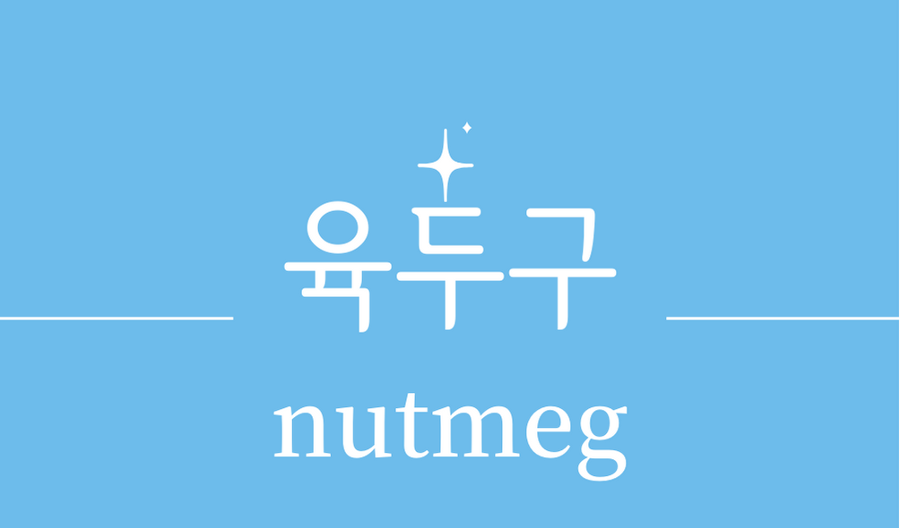 &#39;육두구 넛맥(nutmeg)&#39;