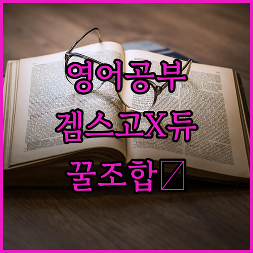 겜스고X듀오링고, 영어 공부 이렇게 