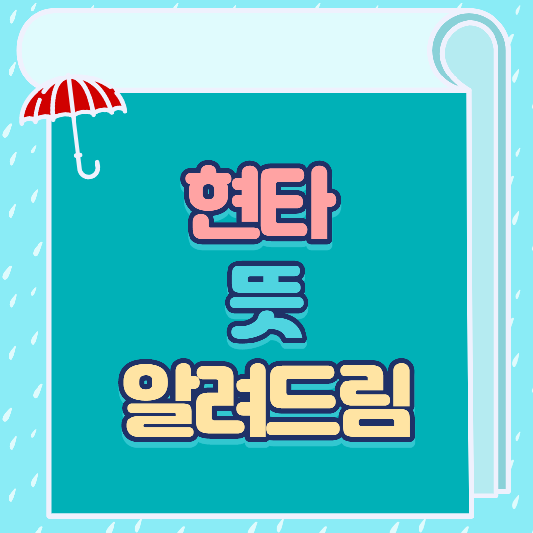  현타 뜻