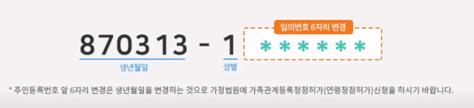  주민등록번호 변경하는 방법과 신청 조건