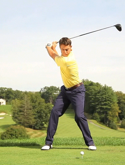  이상적인 골프 기본 스윙② Ideal Bais Golf Swing(GIF)