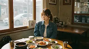 1만원으로 서울에서 배 부르게 먹는 모습