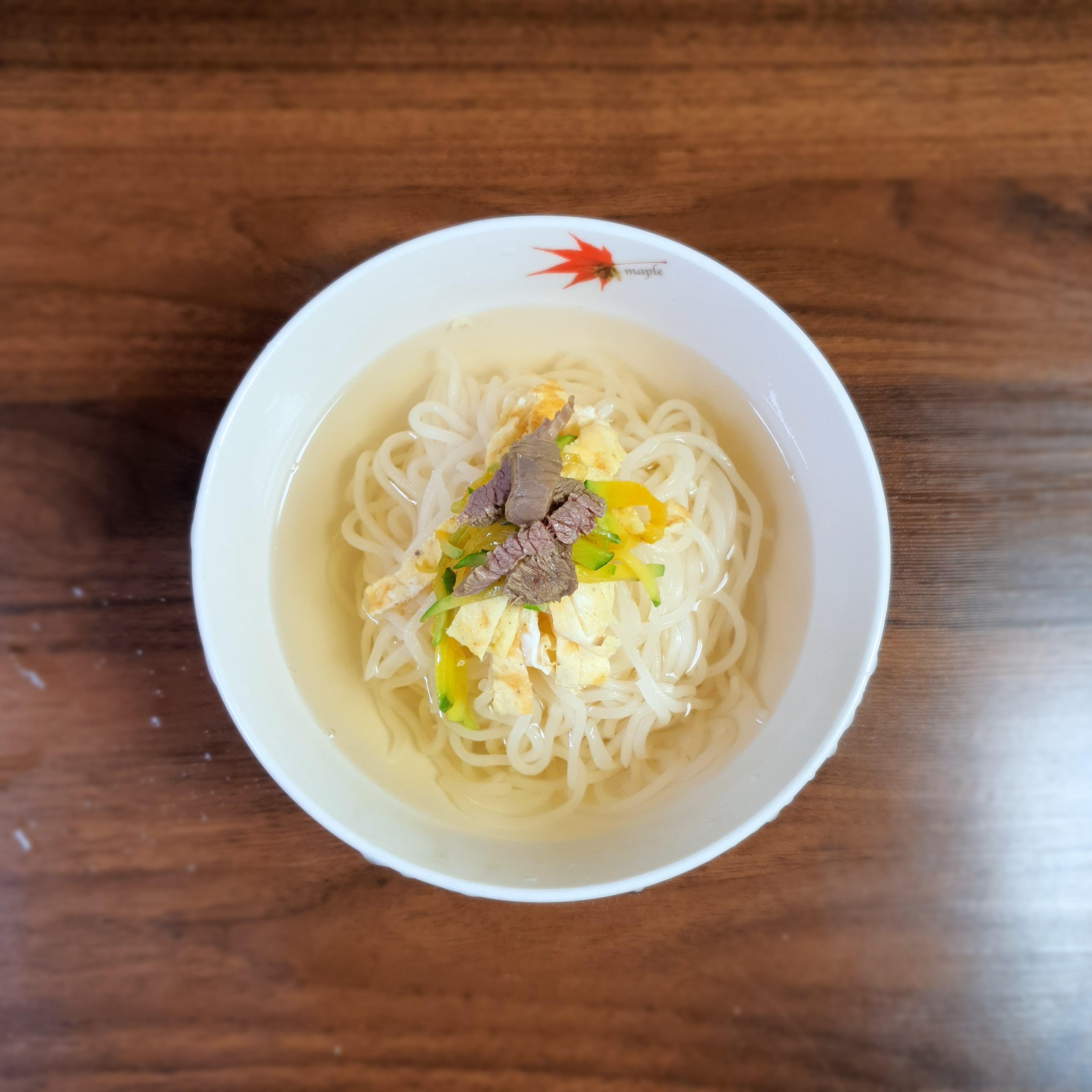  [잔치국수] 잔치국수 맛있게 만드는법 / 잔치국수 육수 만드는법 / 풀무원 생소면