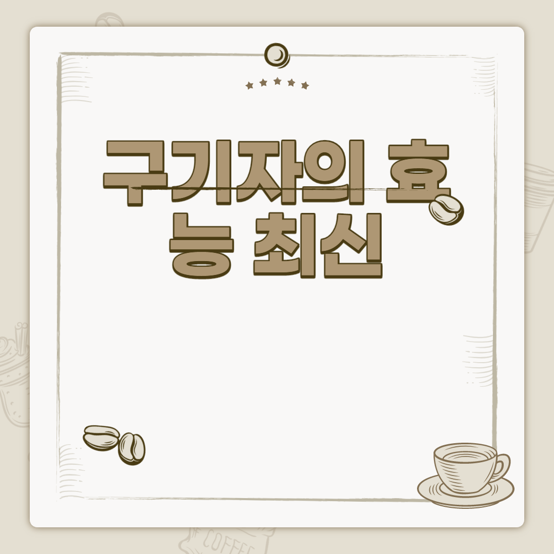  구기자 효능 효과