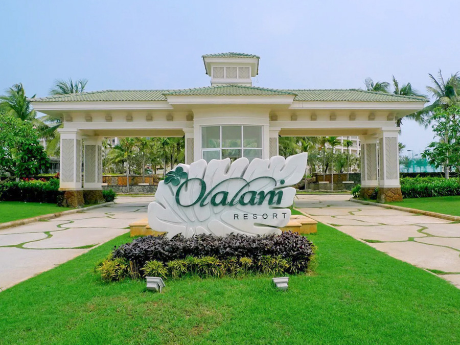  미케비치해변 리조트단지쪽에 위치한 올라라니 리조트 & 콘도텔(Olalani Resort & Condotel)