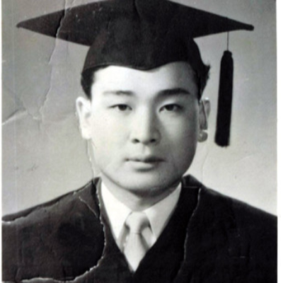 이순재 대학교 졸업앨범 사진