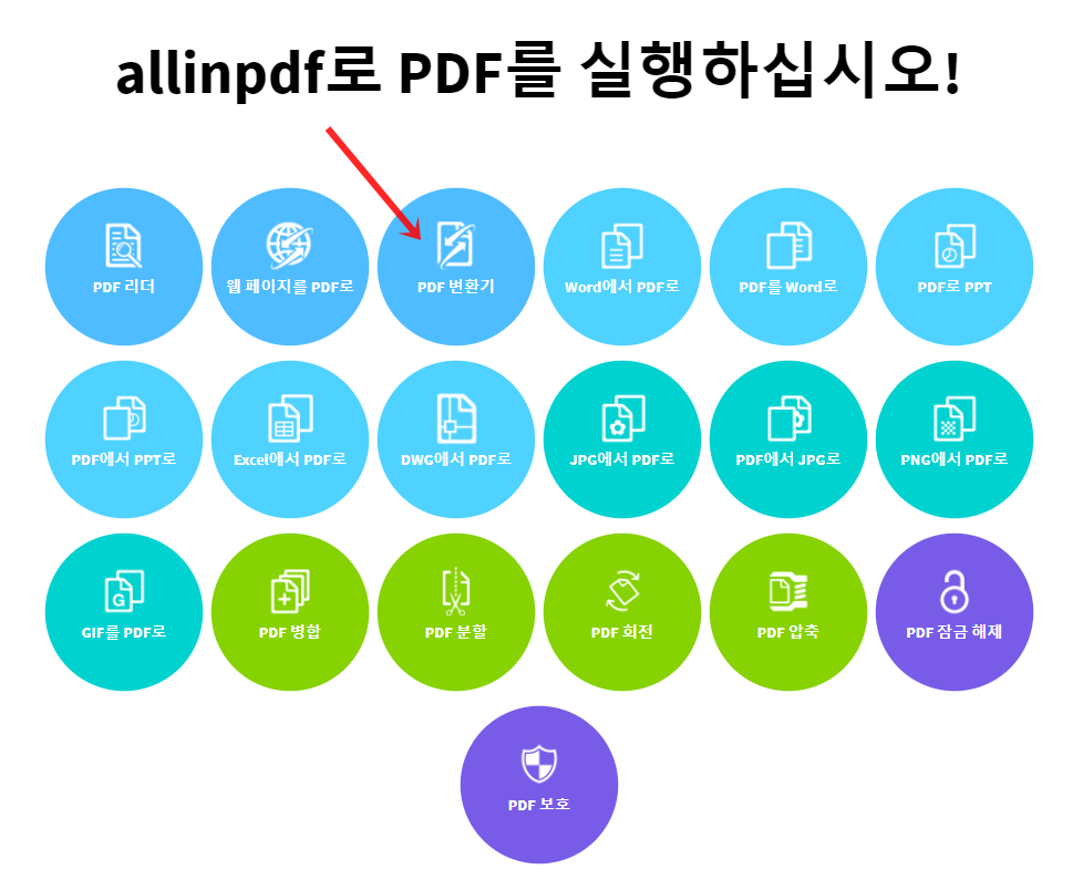 PDF파일을한글파일로변환