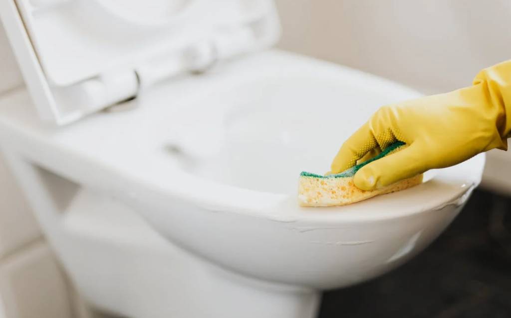 변기 뚜껑 관리와 청소