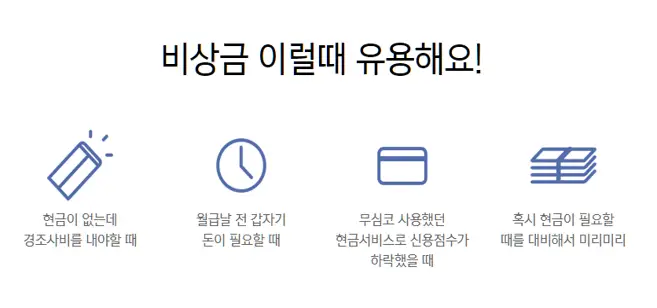 비상금대출 이럴 때 유용해요