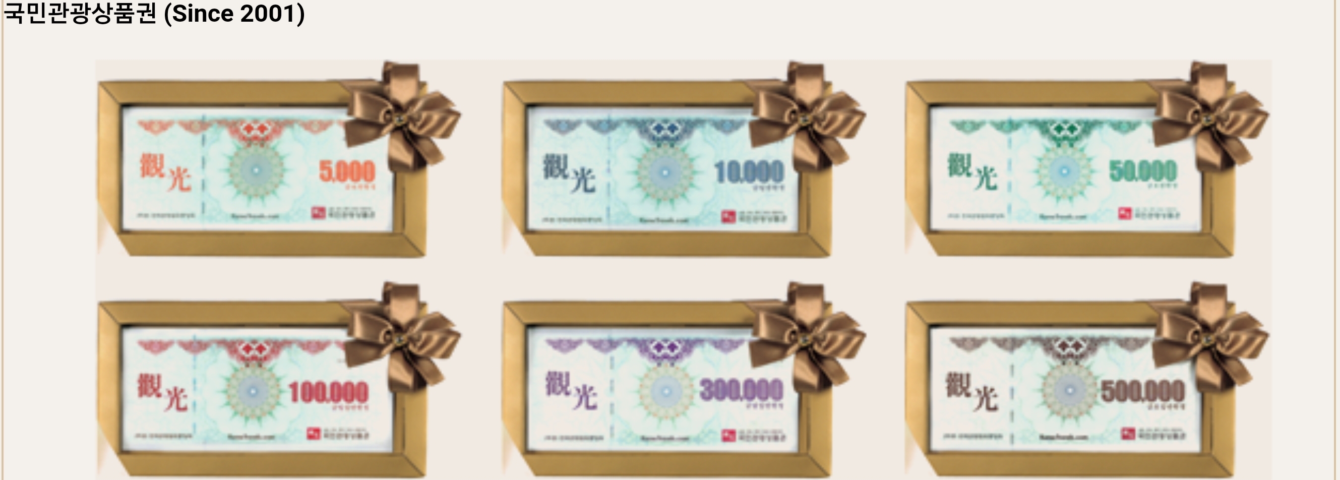  국민관광상품권 사용처 알아보기