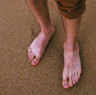 모래-맨발걷기