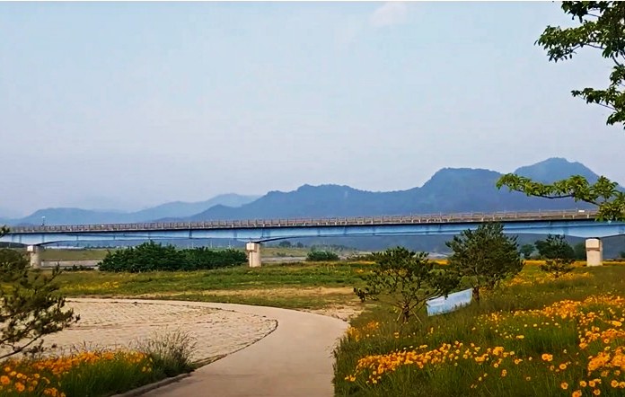  경북 상주 경천섬 도남서원 다목적광장 차박지 노지 캠핑