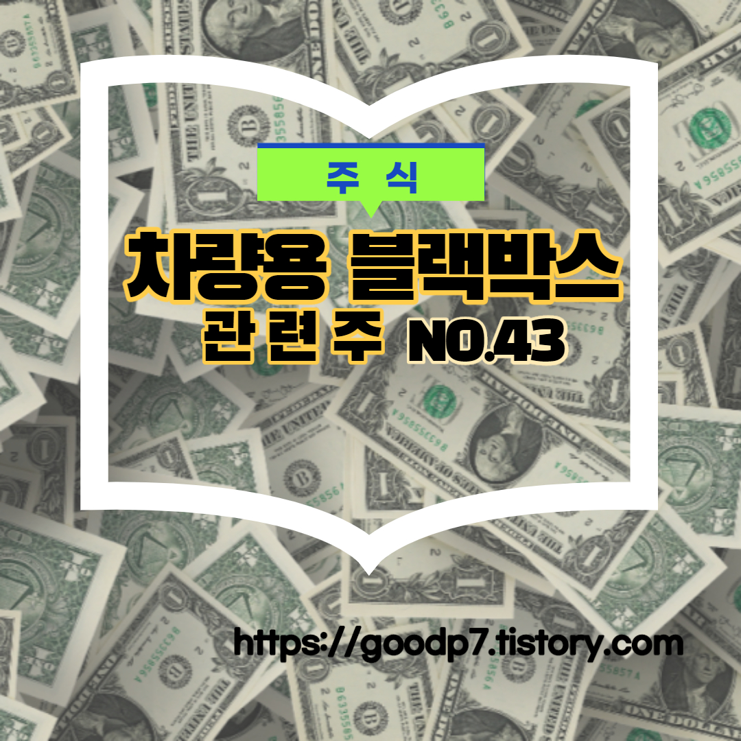  차량용블랙박스 관련주, 11종목