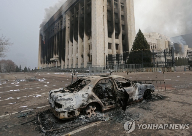 속 소강국면…시위자 5천100명 체포(2022) 카자흐스탄 사태 긴장 2