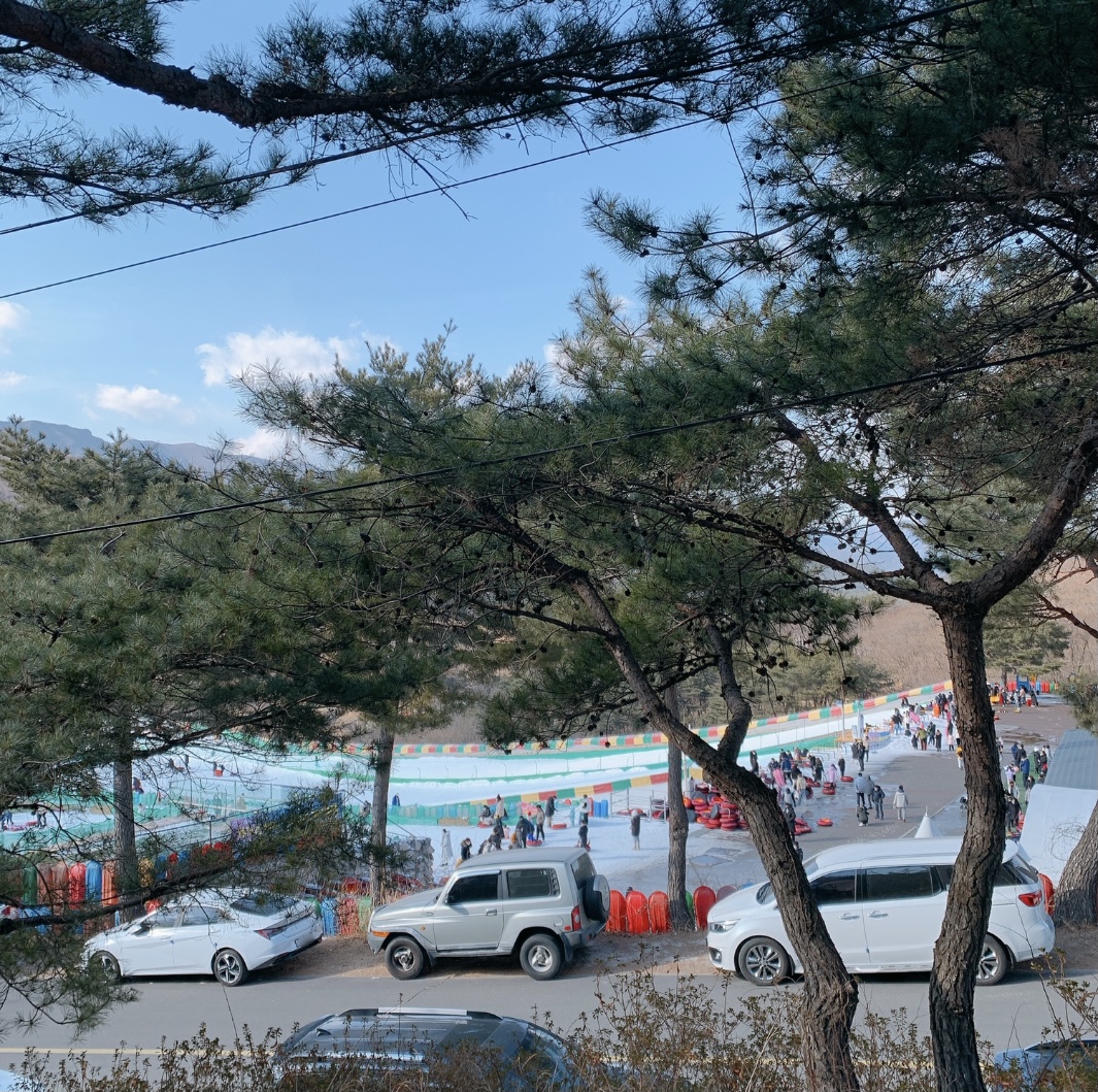 자수정동굴나라 눈썰매장