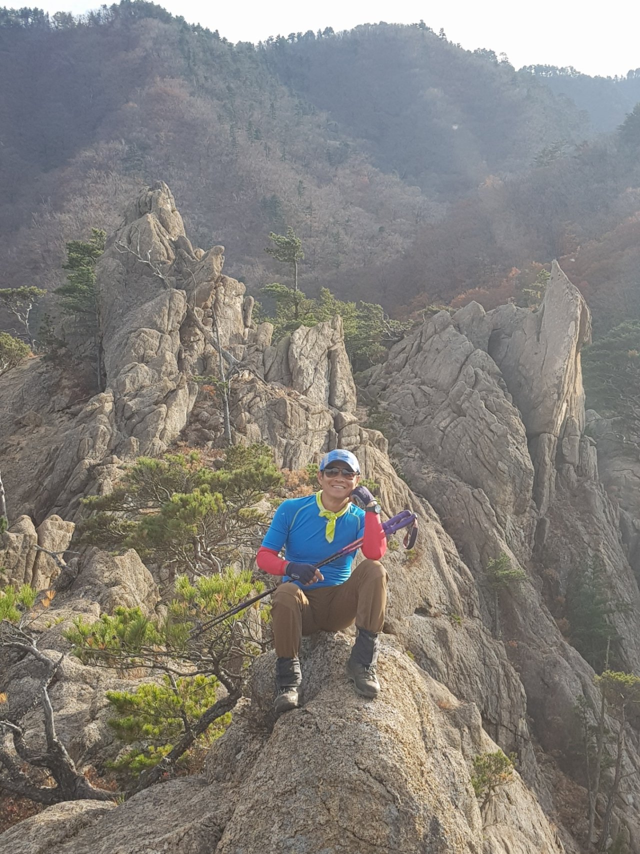 강원 설악산 만추 가을산행 별을따는소년릿지