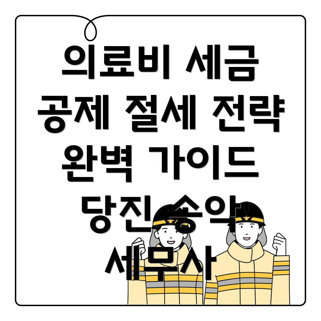 의료비 세금 공제