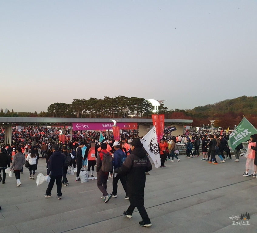 JTBC 서울마라톤 집결